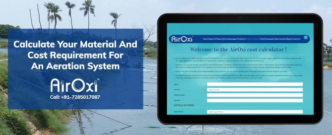Calculate Your Material And Cost Requirement For An Aeration System-AirOxi Tube