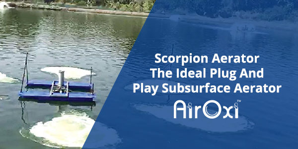 Scorpion Aerator-The Ideal Plug And Play Subsurface Aerator-AirOxi Tube